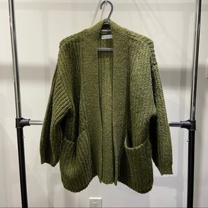 Oak+Fort green cardigan